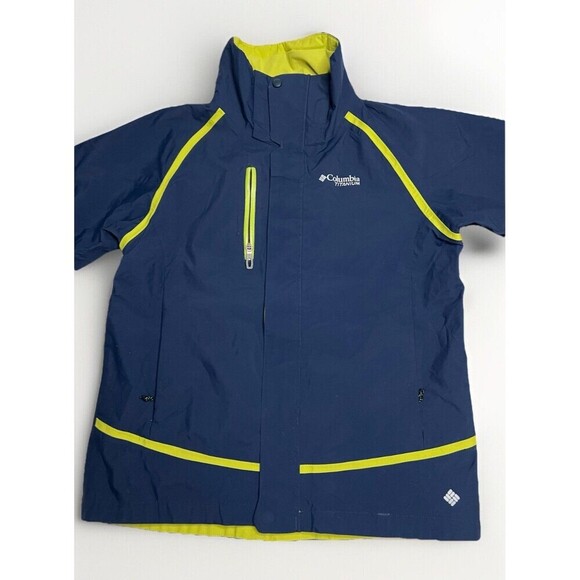 Columbia Omnitech Youth Size XL 14/16 Navy Blue Insulated Ski Snow Winter Jacket - Picture 1 of 7